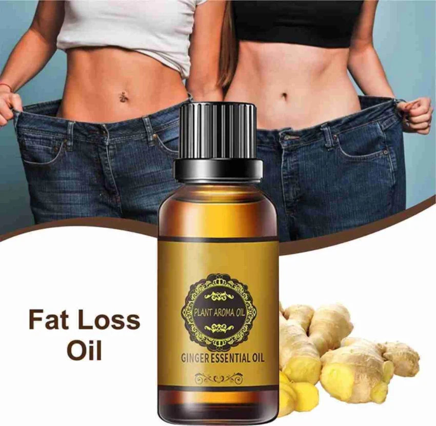 Natural Belly Drainage Ginger Oil . yt