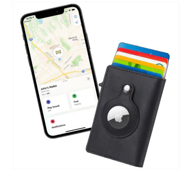 SMART ANTI POP-UP AIRTAG WALLET