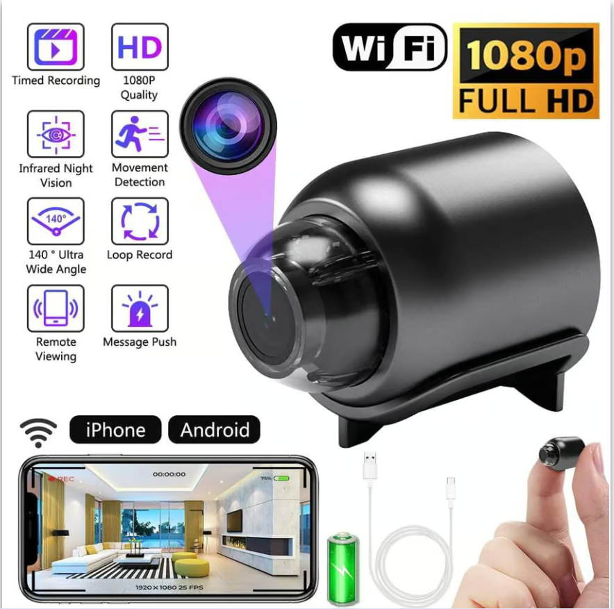 Mini Wireless Camera 1080P HD .YT